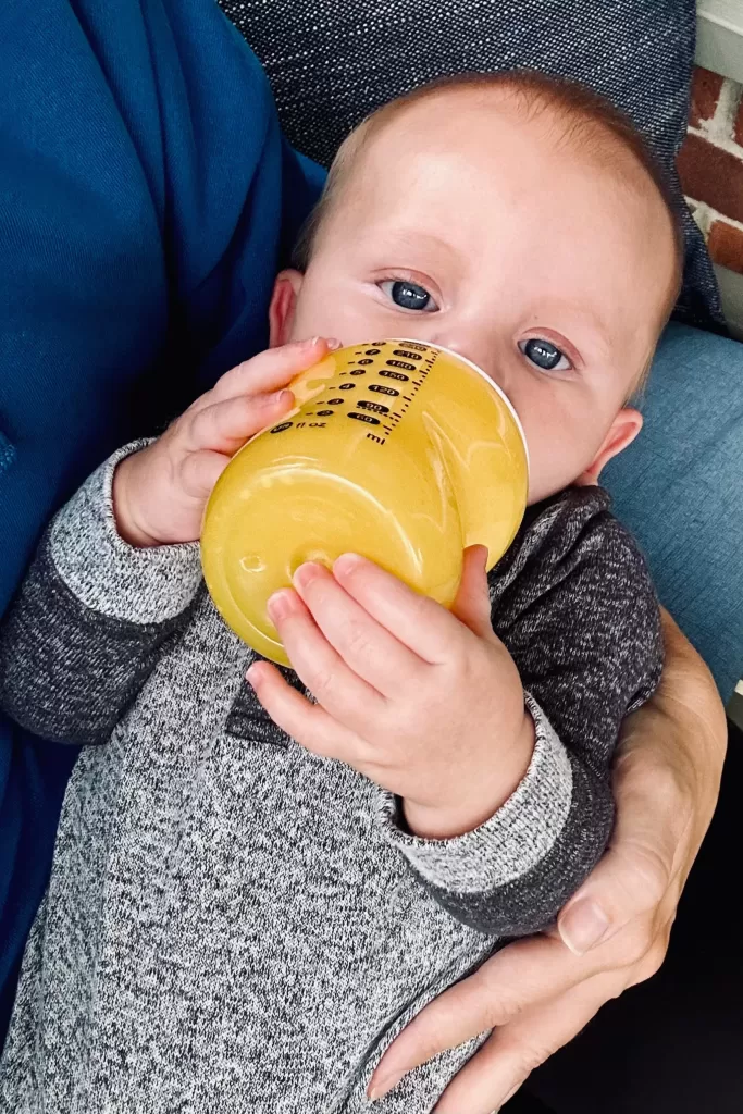 baby bottle schedule