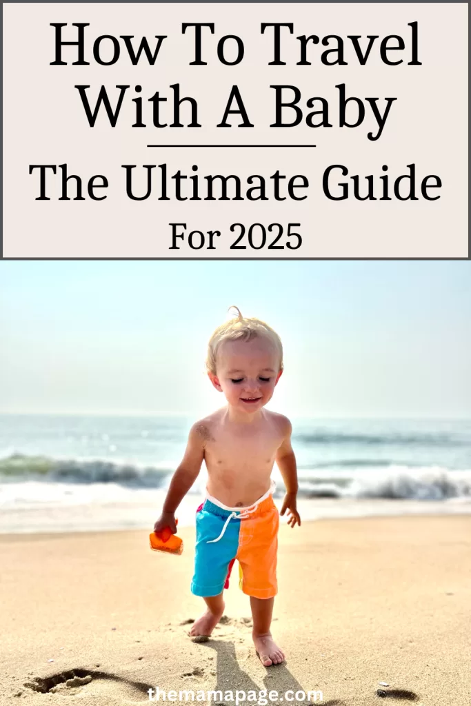 baby beach packing list