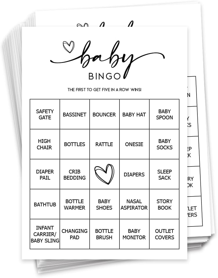 baby shower game