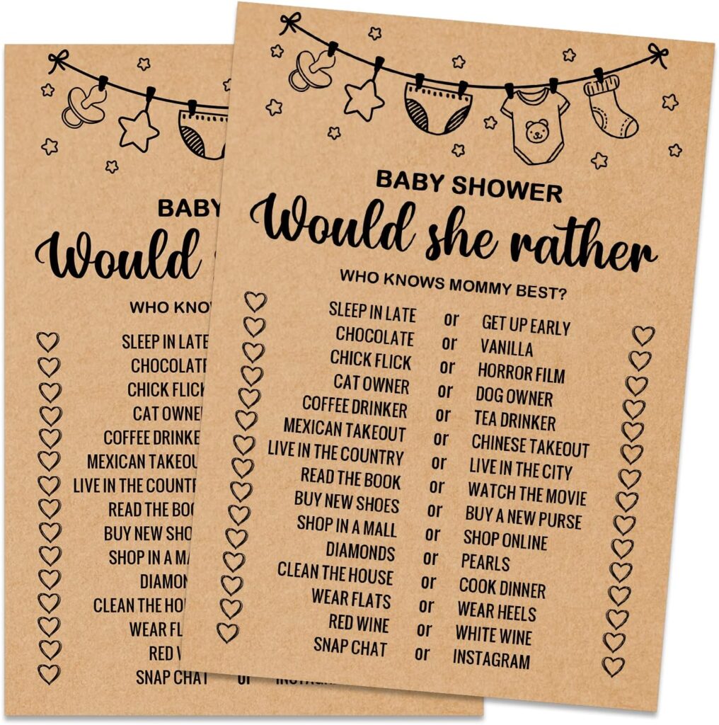 baby shower ideas