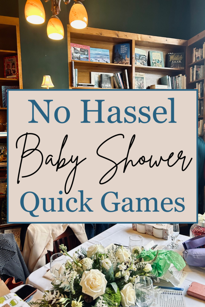 baby shower games ideas