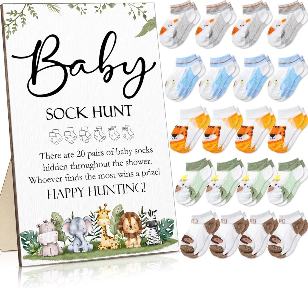 funny baby shower games