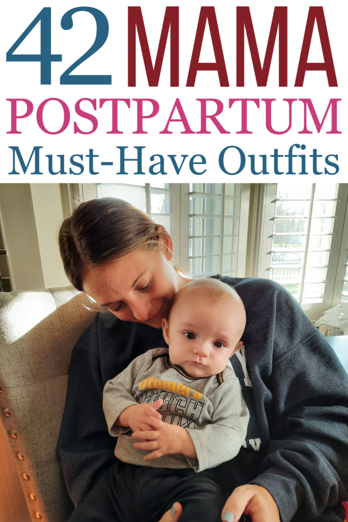 best postpartum winter outfits